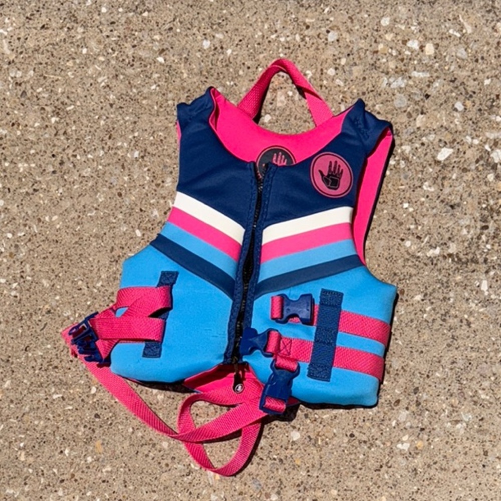 Blue and Pink Body Glove Life Vest